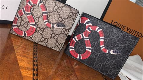 gucci poster snake|gucci snake wallet inside.